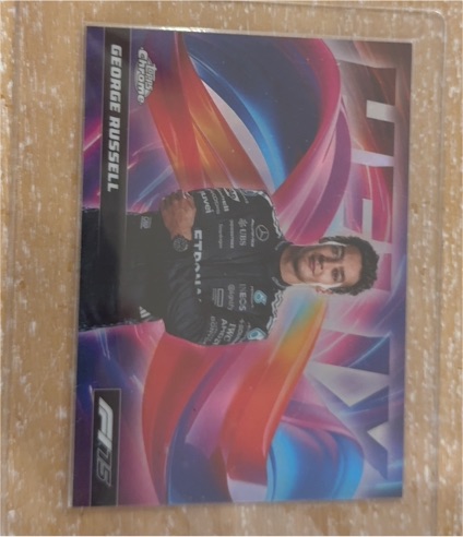 2024 Topps Chrome Formula 1 #5 George Russell — front