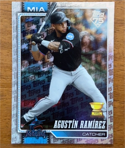 2026 Topps Series 1 #287 Agustin Ramirez — front