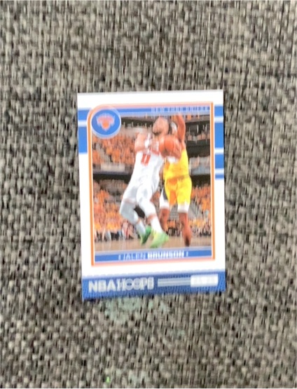 2024-25 Panini NBA Hoops #186 Jalen Brunson — front