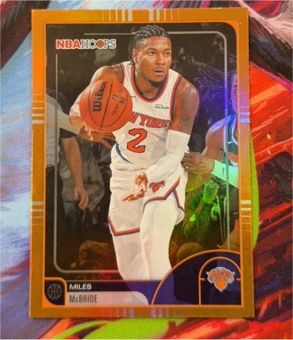 2025-26 Topps NBA Hoops #137 Miles McBride — front