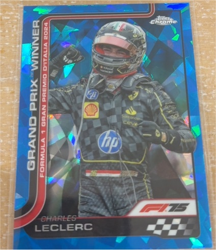 2025 Topps Chrome Sapphire Edition Formula 1 #108 Charles Leclerc — front