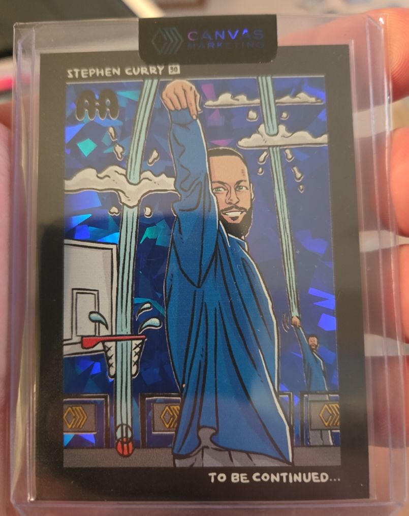2026 Canvas Marketing #30 Stephen Curry To Be Continued — front