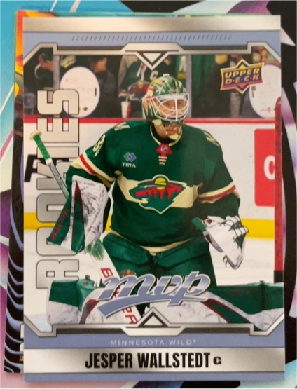 2024-25 Upper Deck MVP #237 Jesper Wallstedt — front