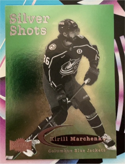 2024-25 Skybox Metal Universe #SS-8 Kirill Marchenko Silver Shots — front