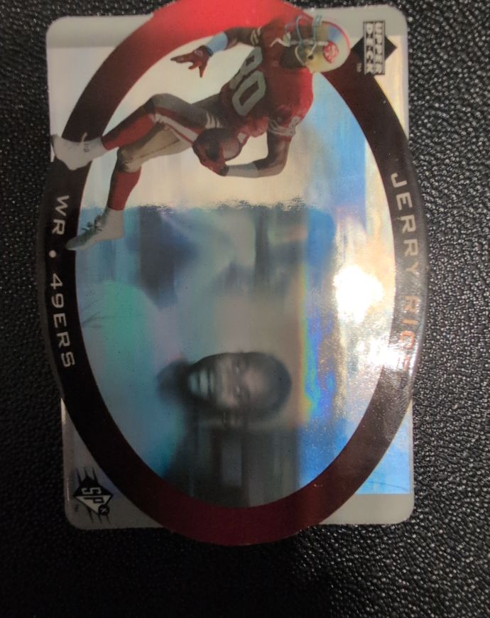 1995 Upper Deck SPx #42 Jerry Rice — front