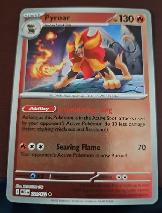 2016 Pokémon MEG #024 Pyroar — front