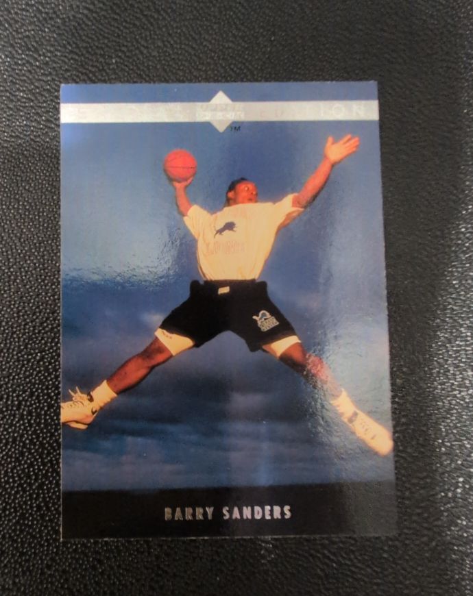 1995 Upper Deck Special Edition #SE8 Barry Sanders — front