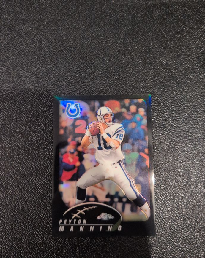 2002 Topps Chrome #128 Peyton Manning — front