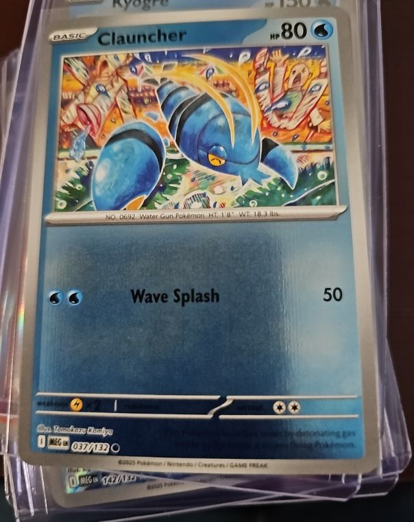 2015 Pokemon Mega Evolution #037 Clauncher — front