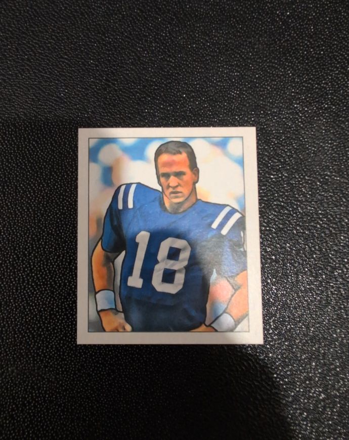 2011 Topps Peyton Manning #13 1950 Bowman Mini Colts — front