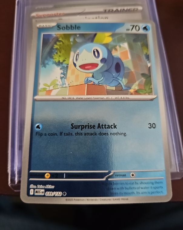 2025 Pokémon TCG ME01: Mega Evolution #039 Sobble — front