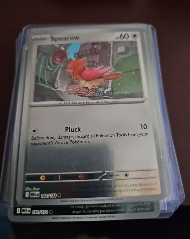 2015 Mega Evolution #102 Spearow — front