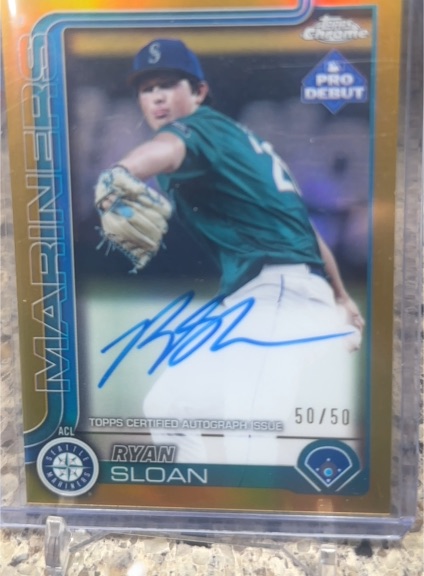 2025 Topps Pro Debut Chrome #PDC-48 Ryan Sloan — front