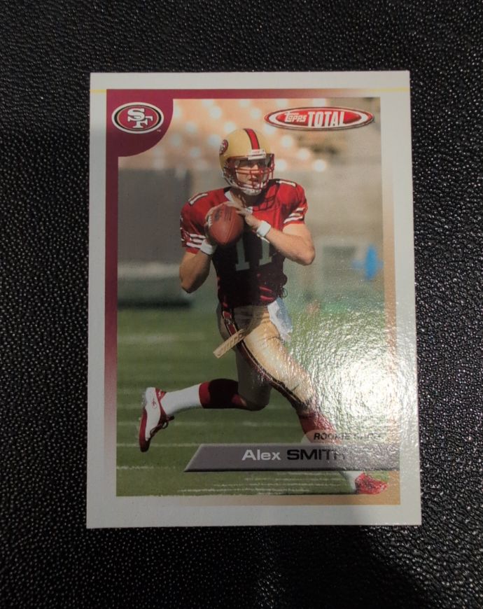 2005 Topps Total #487 Alex Smith — front