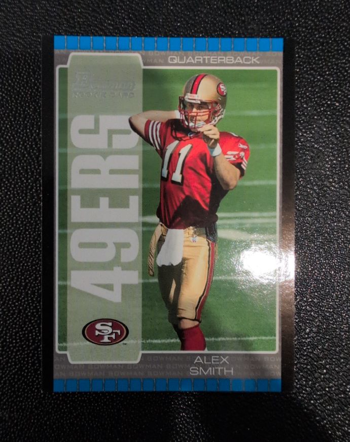 2005 Bowman #114 Alex Smith — front