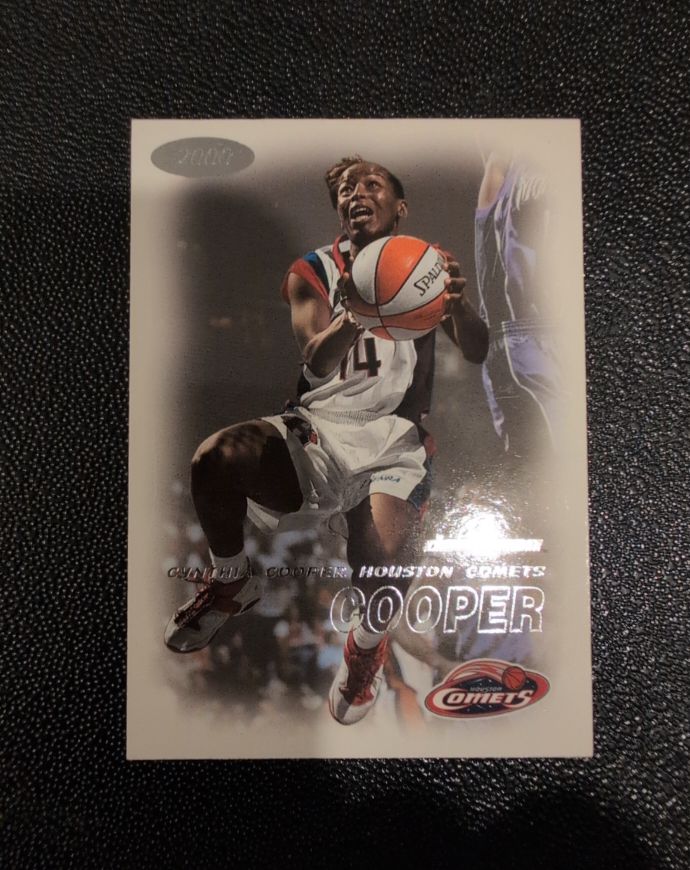 2000 SkyBox Dominion WNBA #1 Cynthia Cooper — front