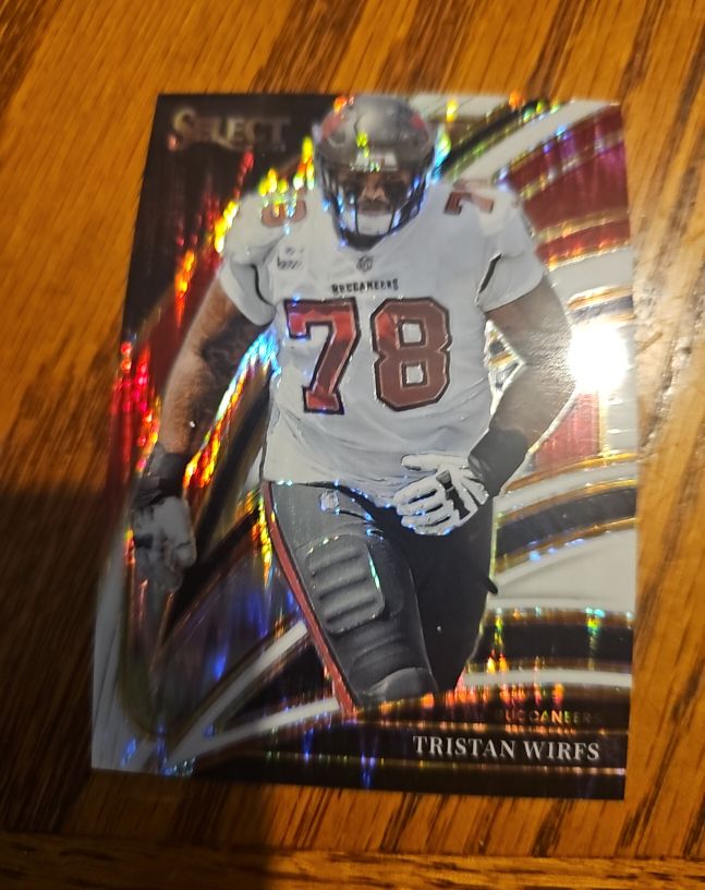 2025 Panini Select Club Level #238 Tristan Wirfs — front
