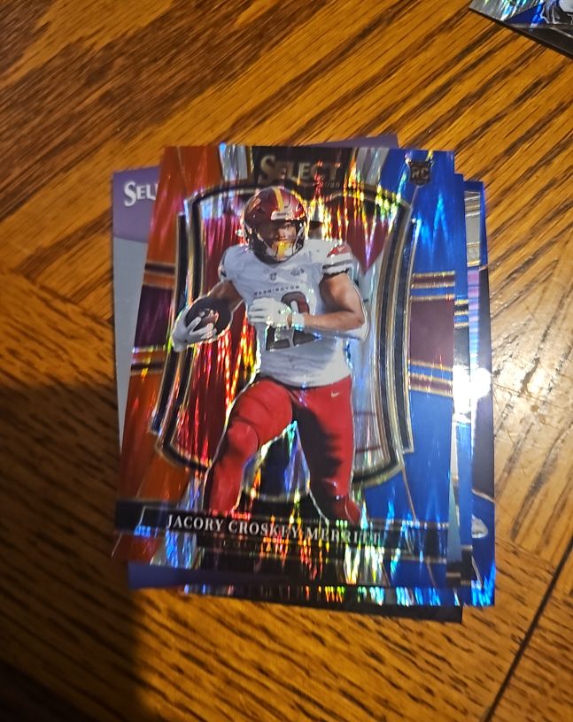 2025 Panini Select #188 Jacory Croskey-Merritt — front