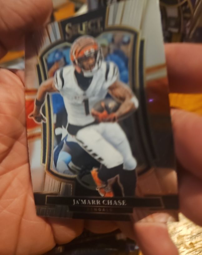2021 Panini Select Concourse #47 Ja'Marr Chase — front