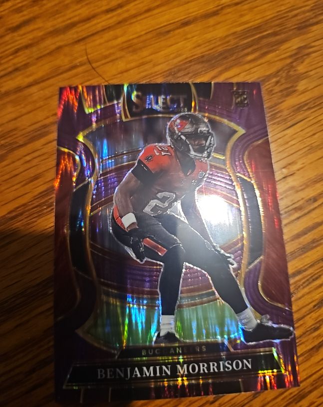 2025 Panini Select #39 Benjamin Morrison — front