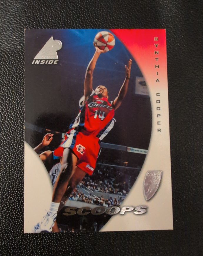 1997 Pinnacle Inside WNBA #62 Cynthia Cooper — front
