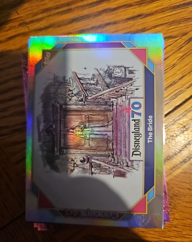 2025 Topps Disneyland 70th Anniversary #125 The Bride Concept Art — front