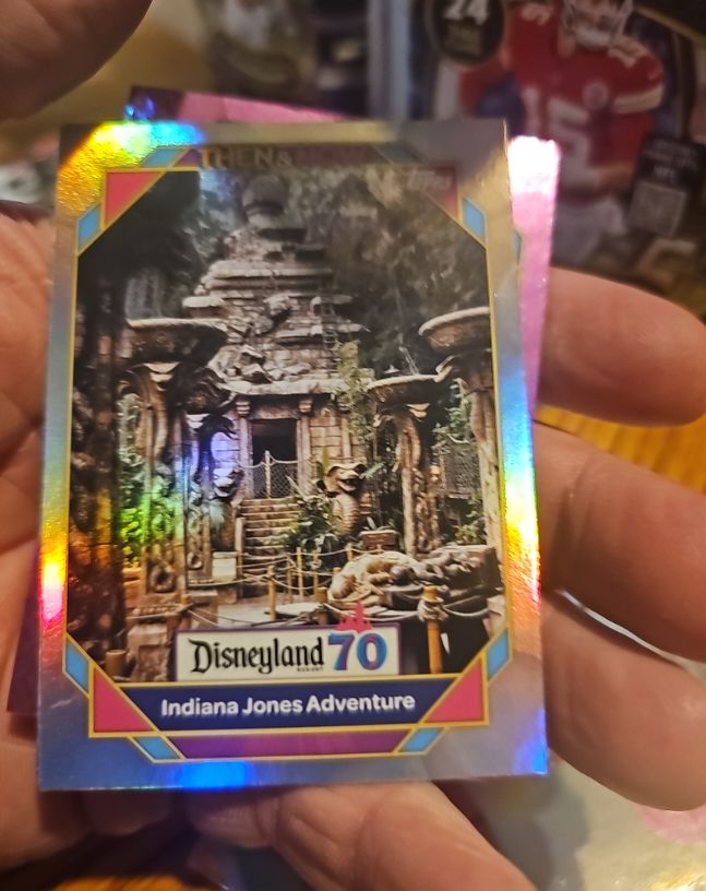 2025 Topps Disneyland 70th Indiana Jones Adventure #13 — front