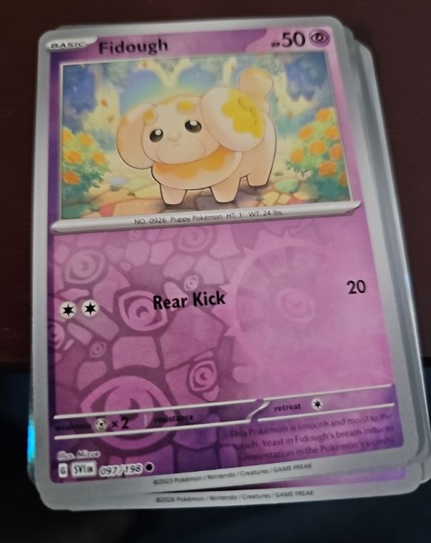 2023 Pokémon SV01: Scarlet & Violet Base Set #097 Fidough — front