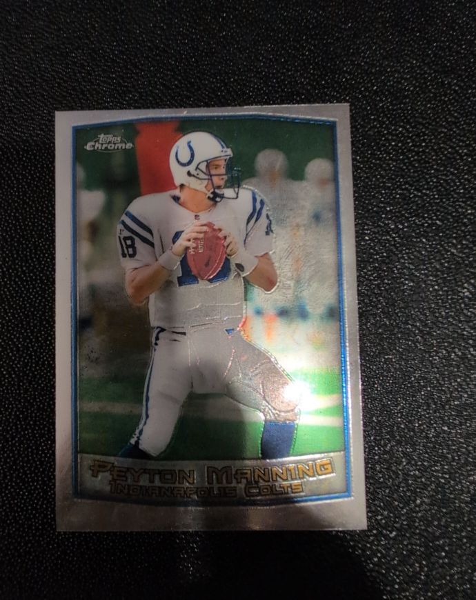 1999 Topps Chrome #120 Peyton Manning — front