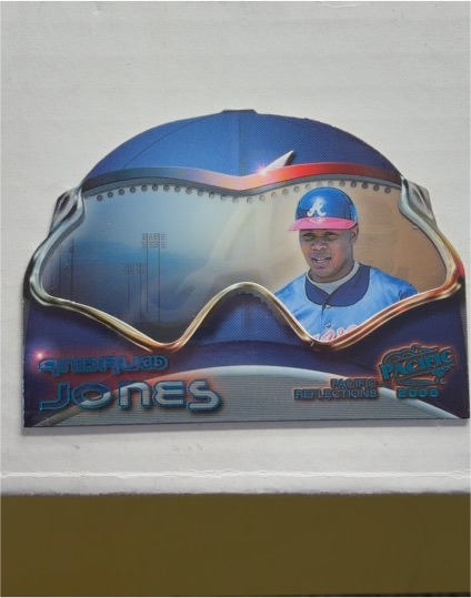 2000 Pacific Reflections #1 Andruw Jones — front
