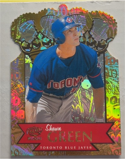 2000 Pacific Gold Crown Die Cuts #36 Shawn Green — front