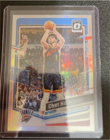 2023-24 Panini Donruss Optic #114 Chet Holmgren — front
