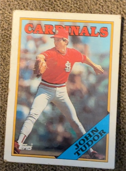1988 Topps #792 John Tudor — front