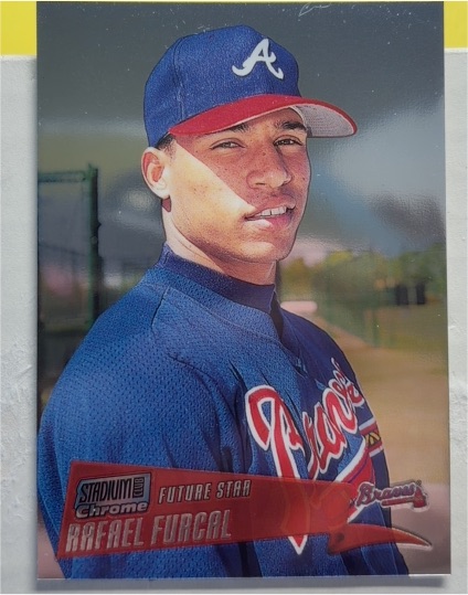 2000 Topps Stadium Club Chrome #210 Rafael Furcal — front