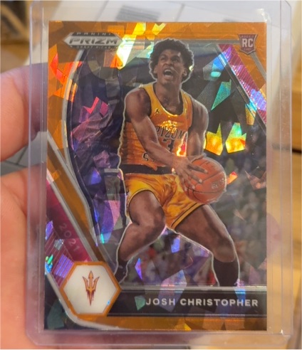 2021-22 Panini Prizm Draft Picks #22 Josh Christopher — front
