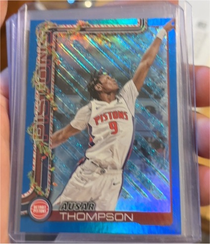 2025-26 Topps Holiday #H36 Ausar Thompson — front