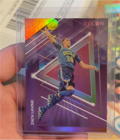 2022 Panini Chronicles Draft Picks Recon #25 Zach LaVine UCLA Bruins — front