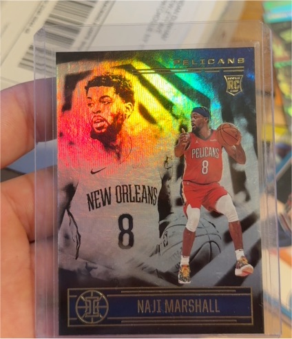 2020-21 Panini Illusions #197 Naji Marshall — front