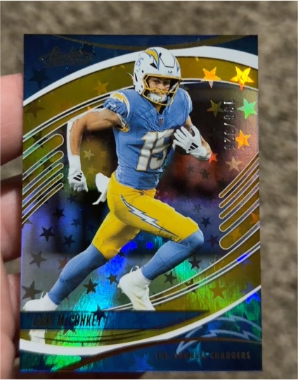 2025 Panini Absolute #77 Ladd McConkey — front