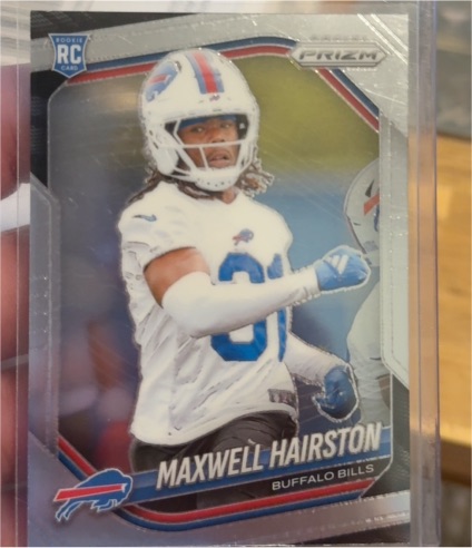 2025 Panini Prizm #360 Maxwell Hairston — front
