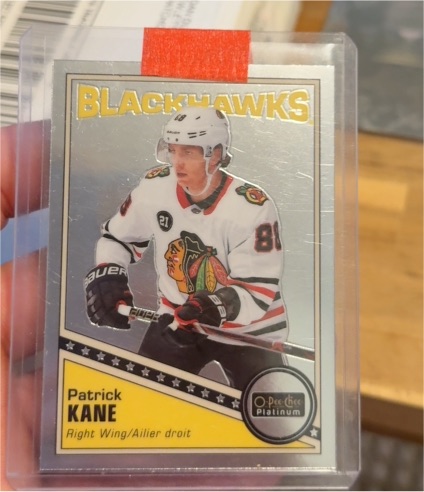 2019-20 O-Pee-Chee Platinum Retro #R-44 Patrick Kane — front