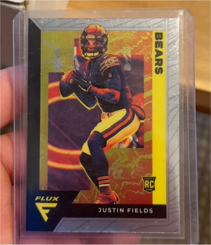 2021 Panini Chronicles Flux #FX-3 Justin Fields — front