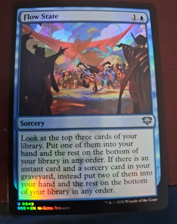 2021 Magic: The Gathering #49 Flow State — front