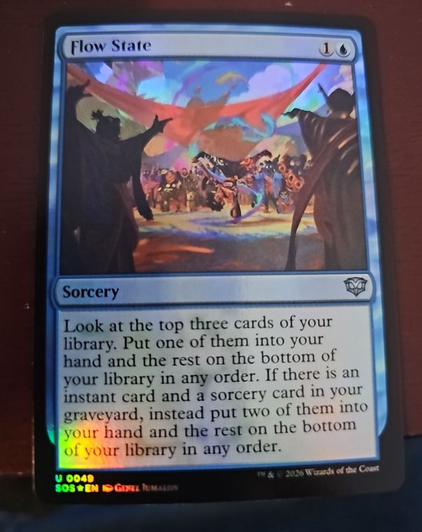 2023 Magic: The Gathering #49 Flow State — front
