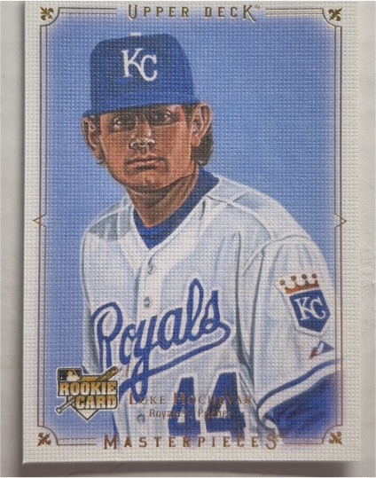 2008 Upper Deck Masterpieces #74 Luke Hochevar — front