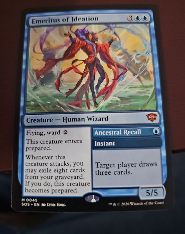 2026 Magic: The Gathering #0045 Emeritus of Ideation — front