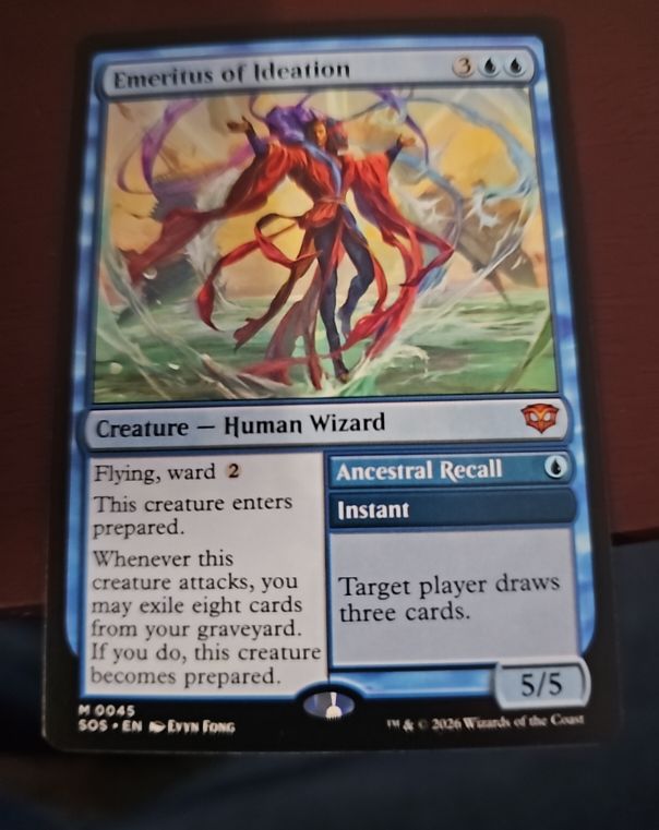 2026 Magic: The Gathering #45 Emeritus of Ideation — front