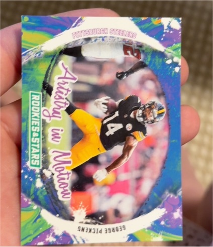 2024 Panini Rookies & Stars Artistry in Motion #AIM-GPS George Pickens — front