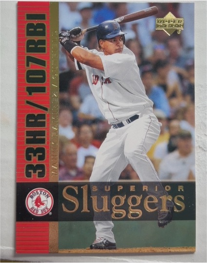 2003 Upper Deck Superior Sluggers #S3 Manny Ramirez — front