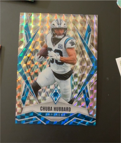 2025 Panini Phoenix #75 Chuba Hubbard — front
